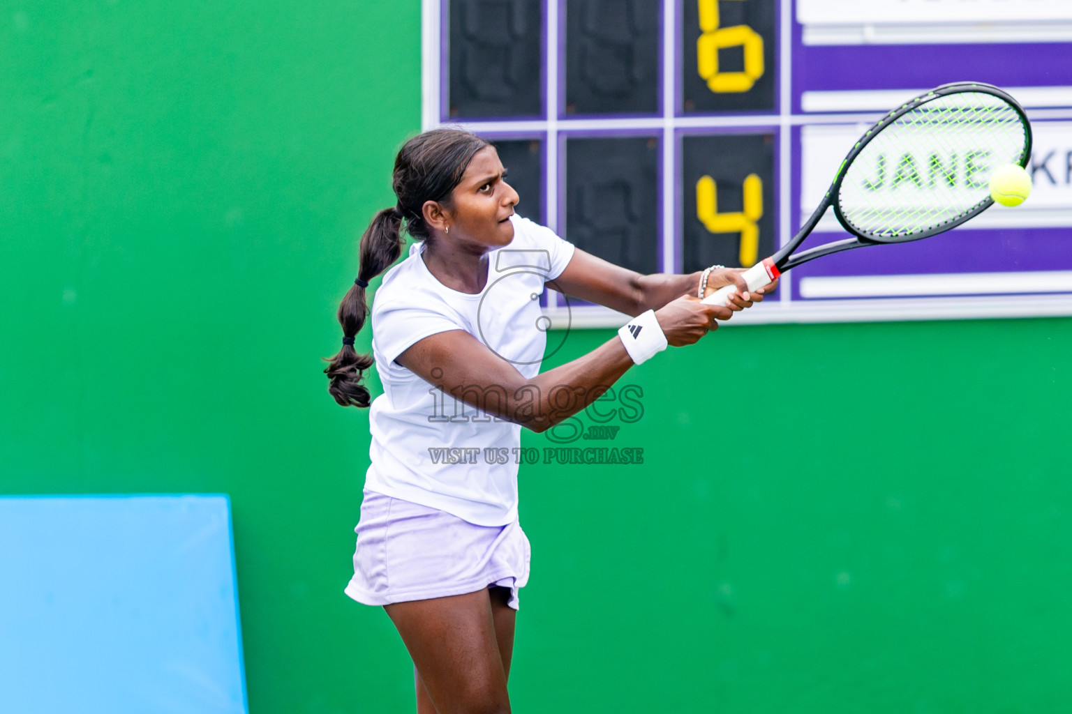 Day 7 of ATF Maldives Junior Open Tennis was held in Male' Tennis Court, Male', Maldives on Wednesday, 18th December 2024. Photos: Nausham Waheed/ images.mv