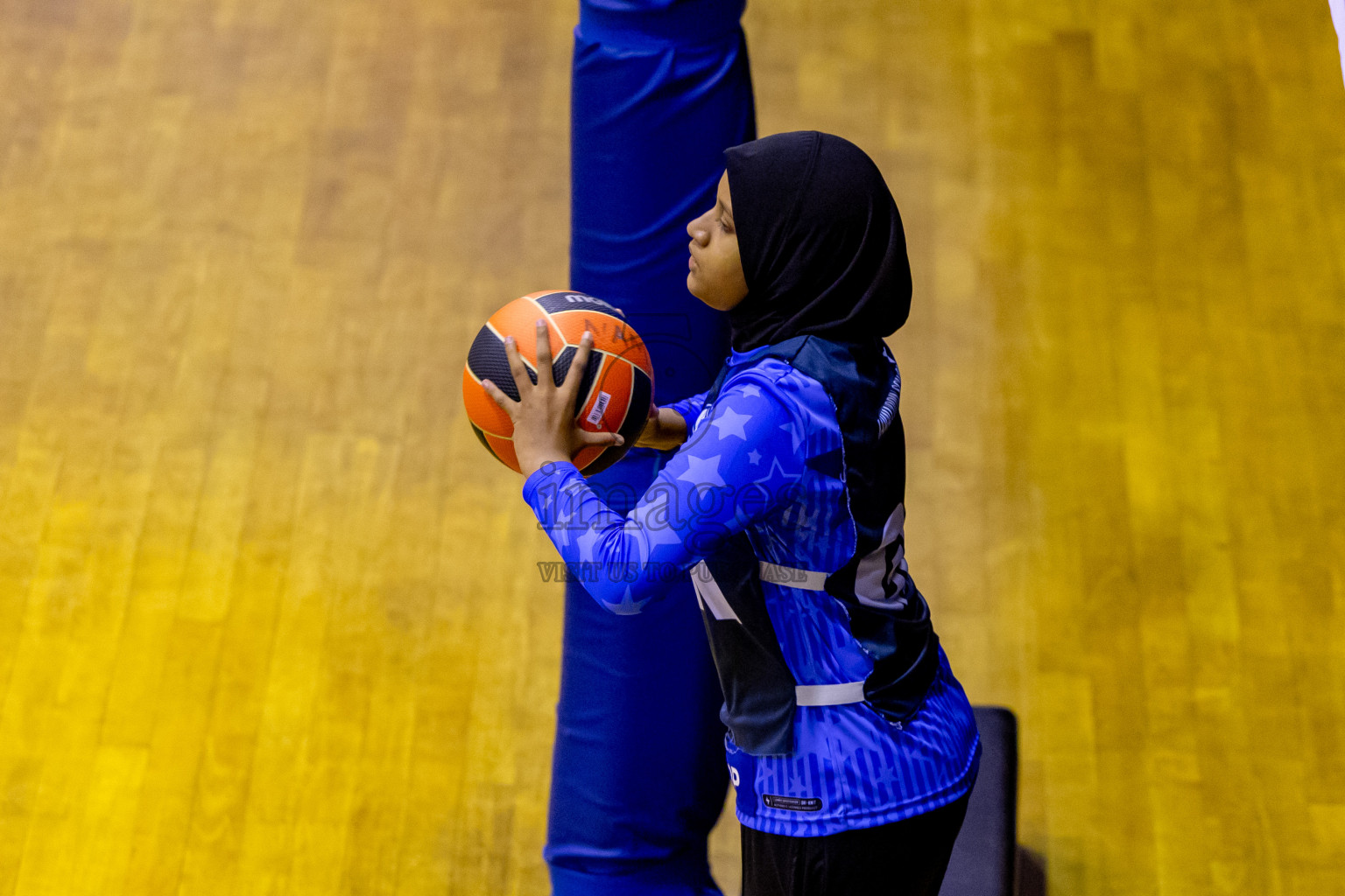 Day 10 of 25th Inter-School Netball Tournament was held in Social Center at Male', Maldives on Tuesday, 20th August 2024. Photos: Nausham Waheed / images.mv