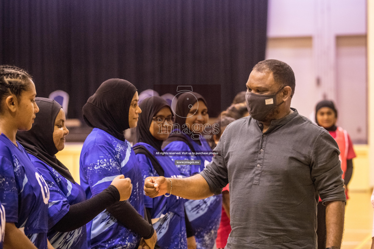 Milo National Netball Tournament 30th November 2021 at Social Center Indoor Court, Male, Maldives. Photos: Shuu & Nausham/ Images Mv