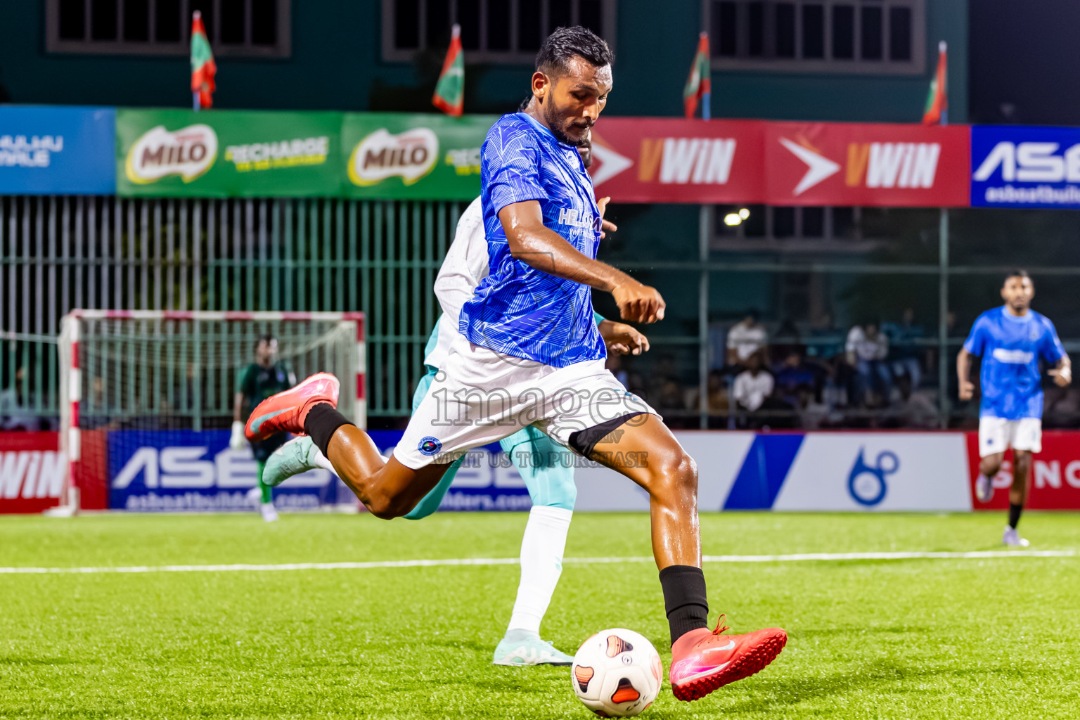 MPL vs Police Club in Day 6 of Club Maldives Cup 2025 was held in Rehendhi Futsal Ground, Hulhumale', Maldives on Saturday, 4th October 2025. Photos: Nausham Waheed / images.mv