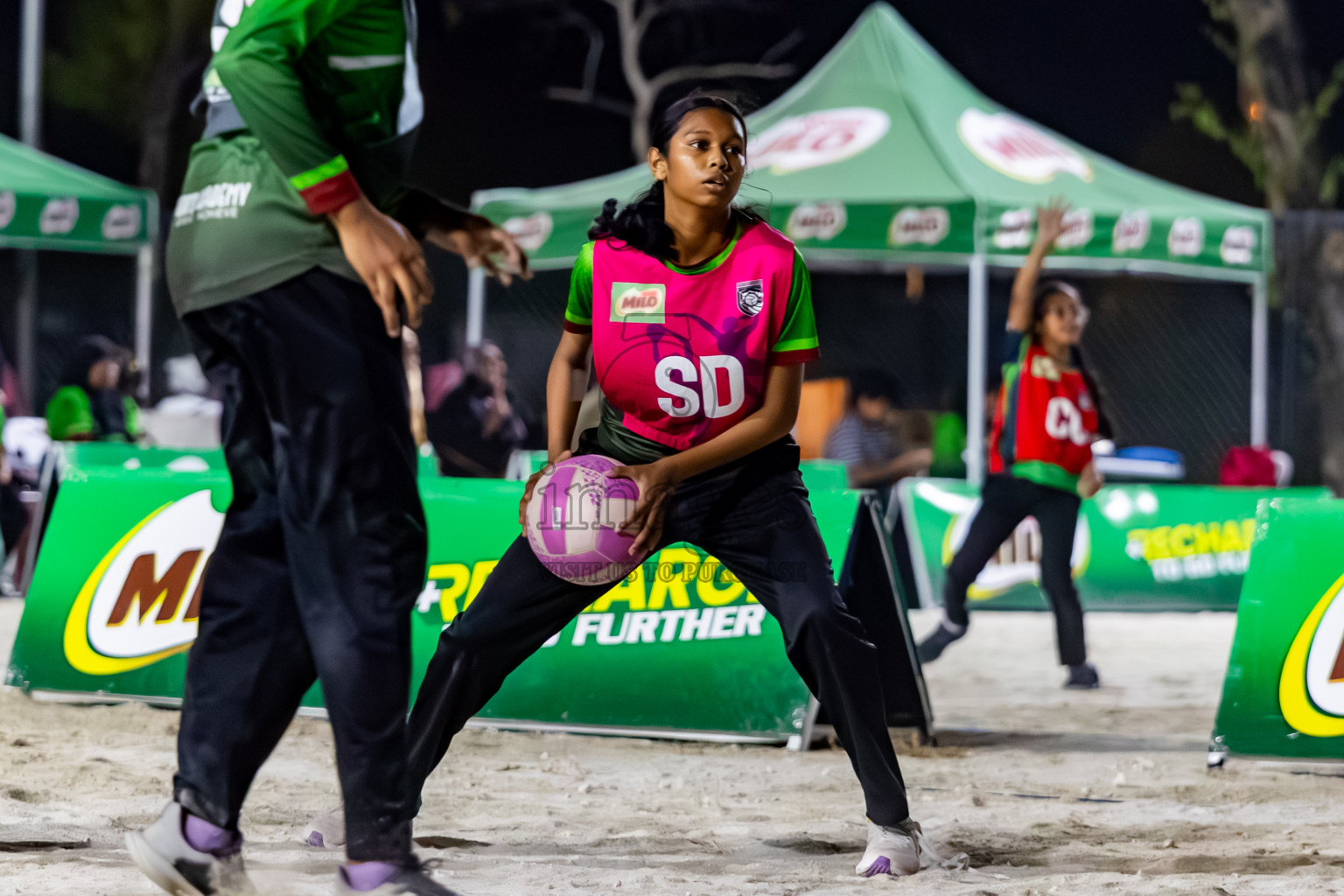 Day 2 of MILO Netball Fest 2025 was held in Cental Park, Hulhumale', Maldives on Friday, 21st November 2025. Photos: Nausham Waheed / images.mv