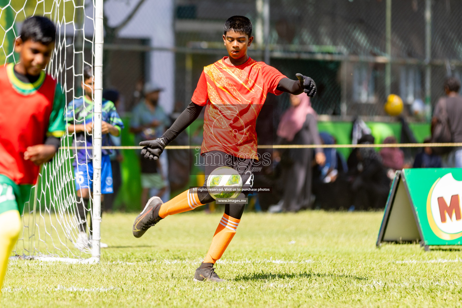 Day 1 of MILO Academy Championship 2023 (U12) was held in Henveiru Football Grounds, Male', Maldives, on Friday, 18th August 2023.