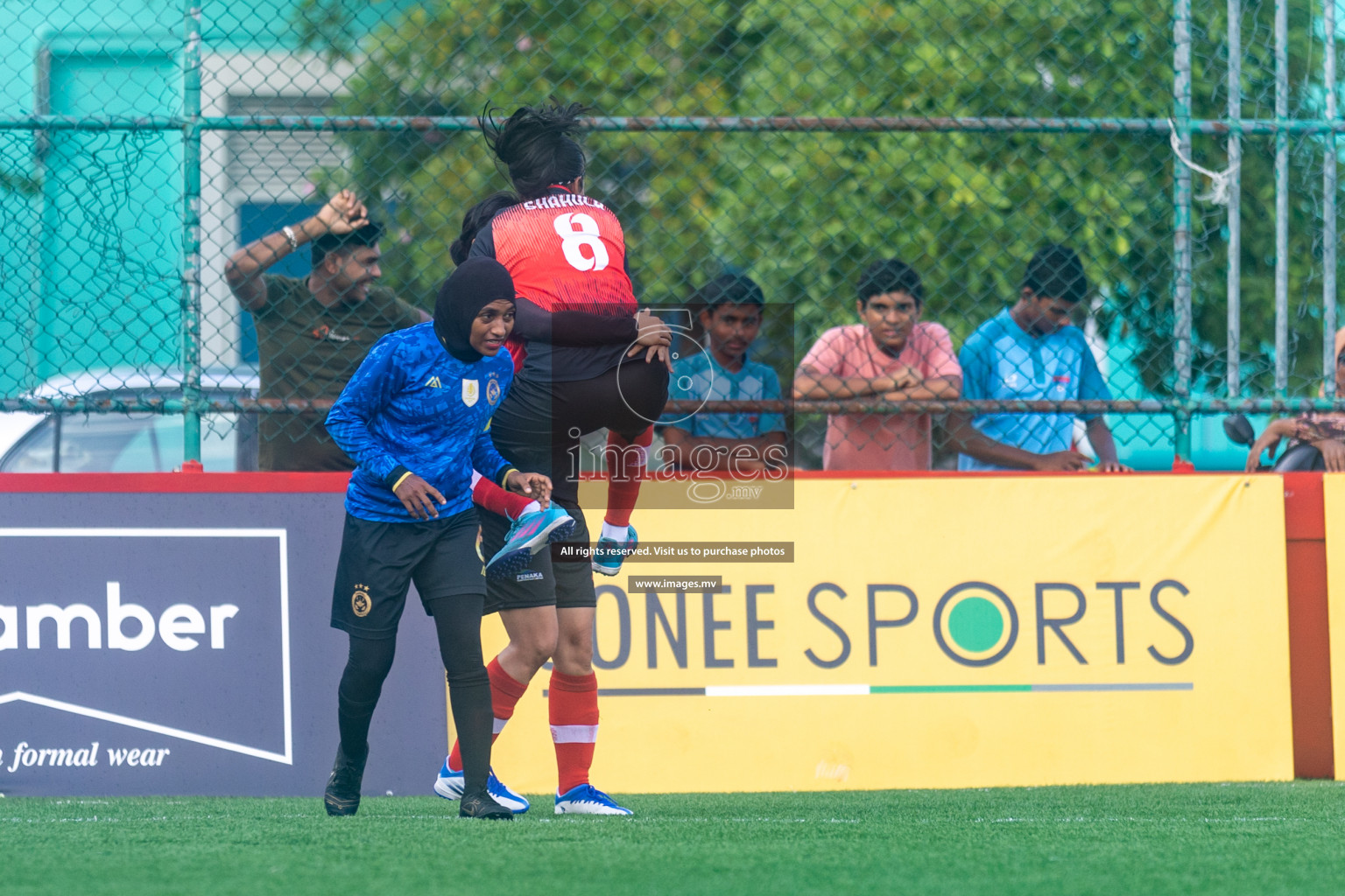 MPL vs Team Fenaka in Eighteen Thirty Women's Futsal Fiesta 2022 was held in Hulhumale', Maldives on Wednesday, 12th October 2022. Photos: Ismail Thoriq / images.mv