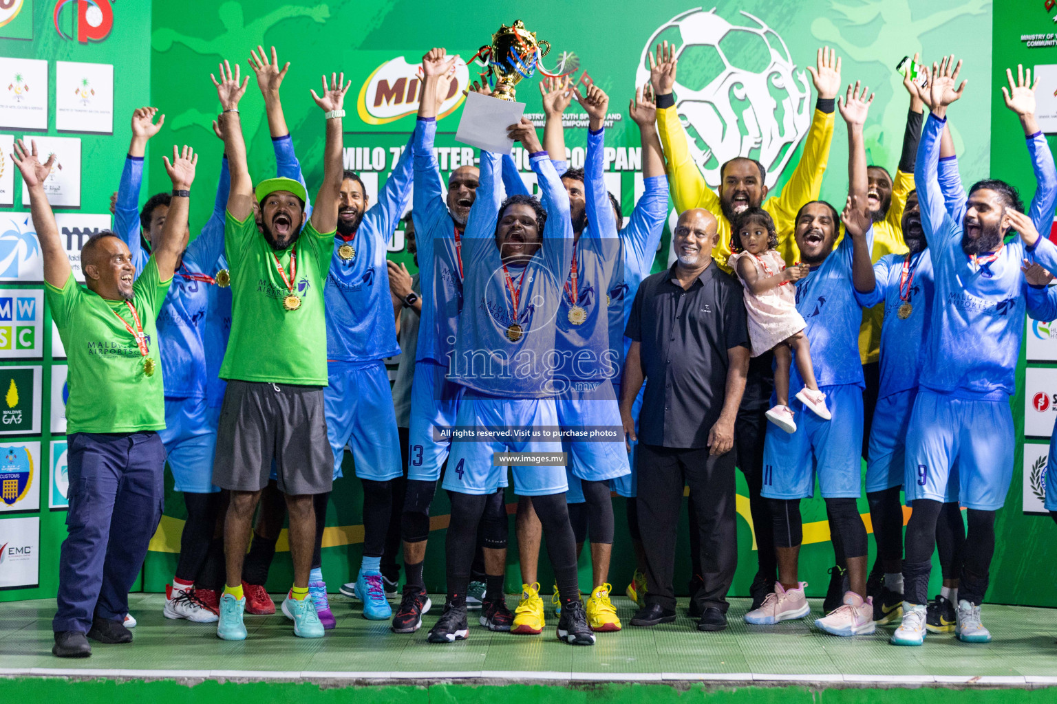 2nd Division Final of 7th Inter-Office/Company Handball Tournament 2023, held in Handball ground, Male', Maldives on Monday, 25th October 2023 Photos: Nausham Waheed/ Images.mv