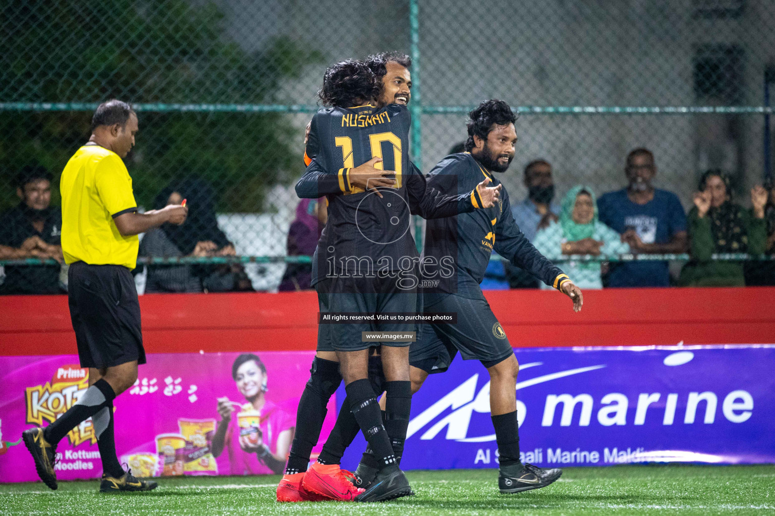 HA. Thuraakunu vs HA. Baarah in Golden Futsal Challenge 2023 on 05 February 2023 in Hulhumale, Male, Maldives