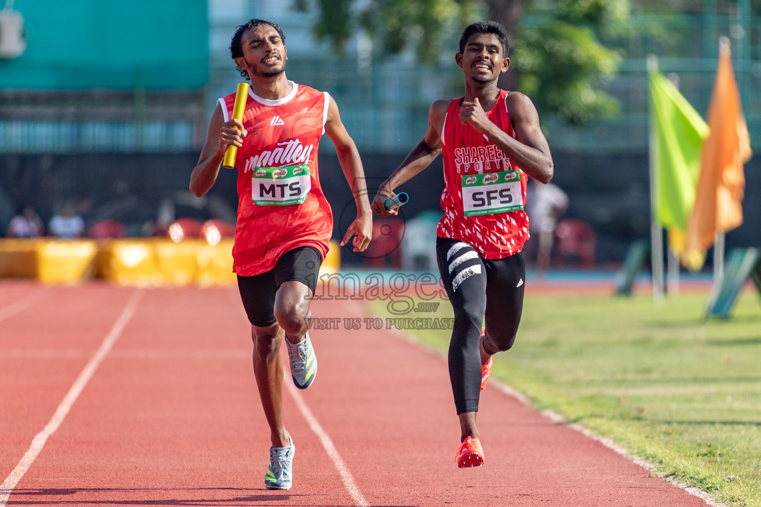 Day 4 of MILO Athletics Association Championship was held on Friday, 8th March 2024 in Male', Maldives. Photos: Hasna Hussain