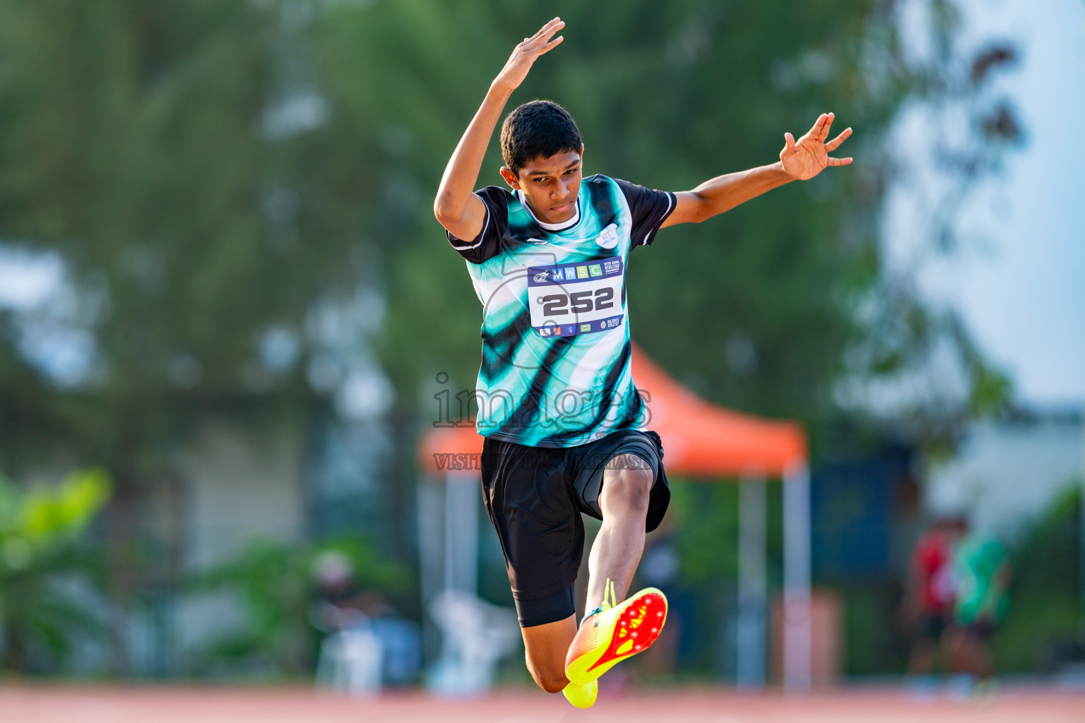 Day 5 of MWSC Interschool Athletics Championships 2024 held in Hulhumale Running Track, Hulhumale, Maldives on Wednesday, 13th November 2024. Photos by: Nausham Waheed / Images.mv