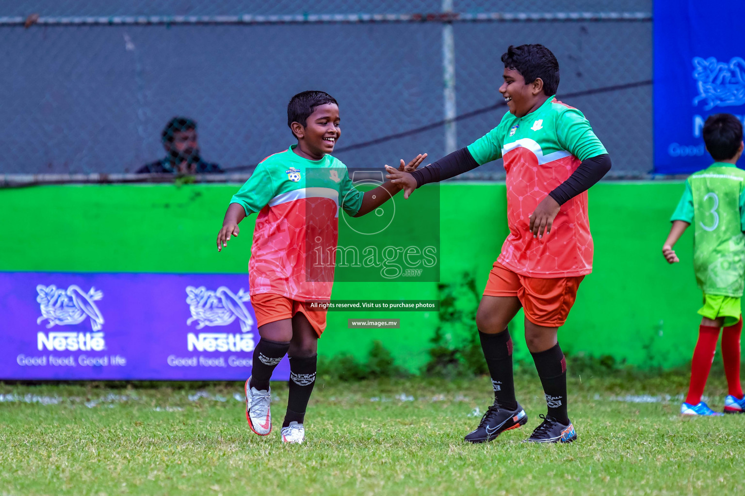 Day 1 of Milo Kids Football Fiesta 2022 was held in Male', Maldives on 19th October 2022. Photos: Nausham Waheed/ images.mv