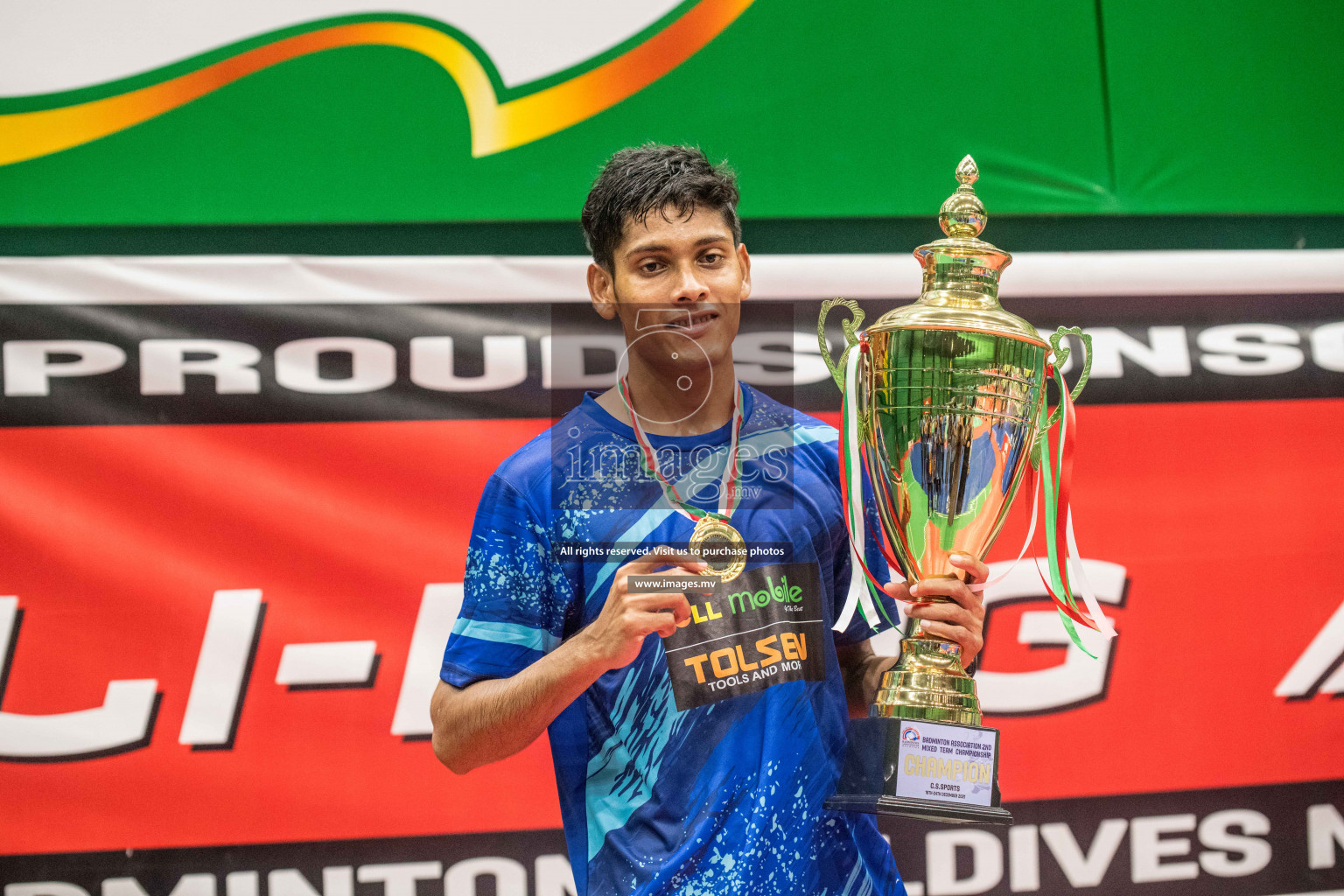 Final of Badminton association mixed group championship 2021 held in Male', Maldives Photos by Nausham Waheed