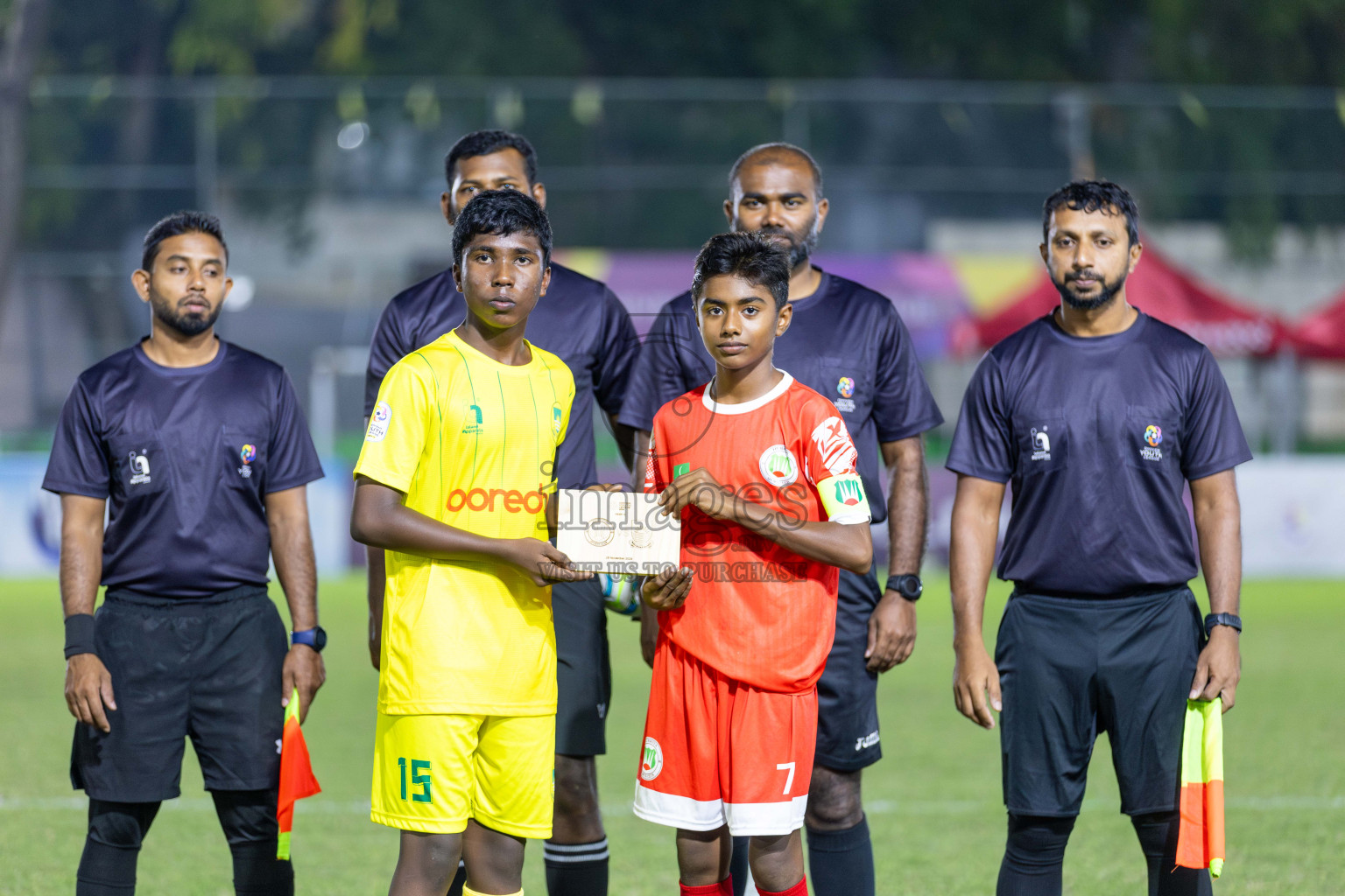 Maziya vs Hurriya (U12) in Day 4 of Dhivehi Youth League 2024 held at Henveiru Stadium on Thursday, 28th November 2024. Photos: Shuu Abdul Sattar/ Images.mv