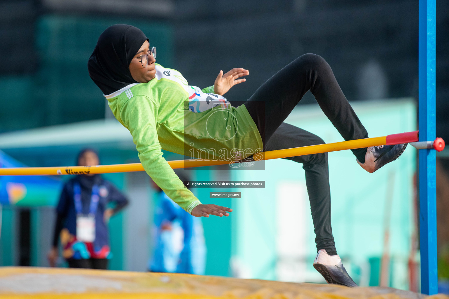 Day three of Inter School Athletics Championship 2023 was held at Hulhumale' Running Track at Hulhumale', Maldives on Tuesday, 16th May 2023. Photos: Nausham Waheed / images.mv