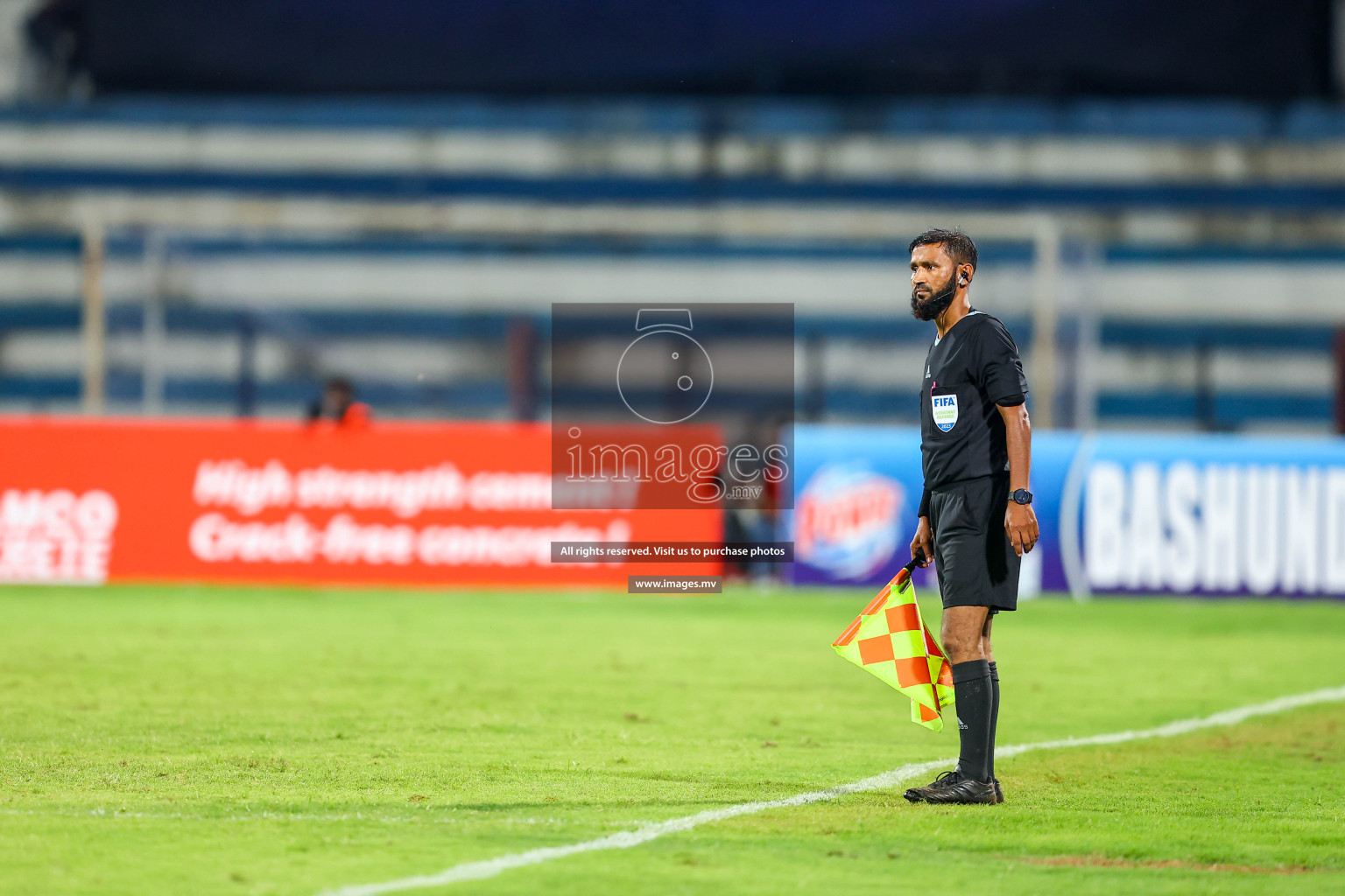 Nepal vs India in SAFF Championship 2023 held in Sree Kanteerava Stadium, Bengaluru, India, on Saturday, 24th June 2023. Photos: Hassan Simah / images.mv