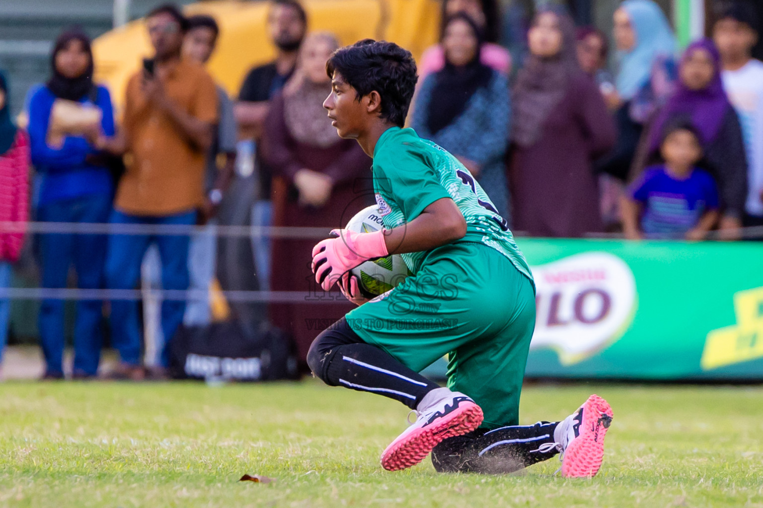 Day 1 of MILO Academy Championship 2024 held in Henveyru Stadium, Male', Maldives on Thursday, 31st October 2024. Photos by Nausham Waheed / Images.mv