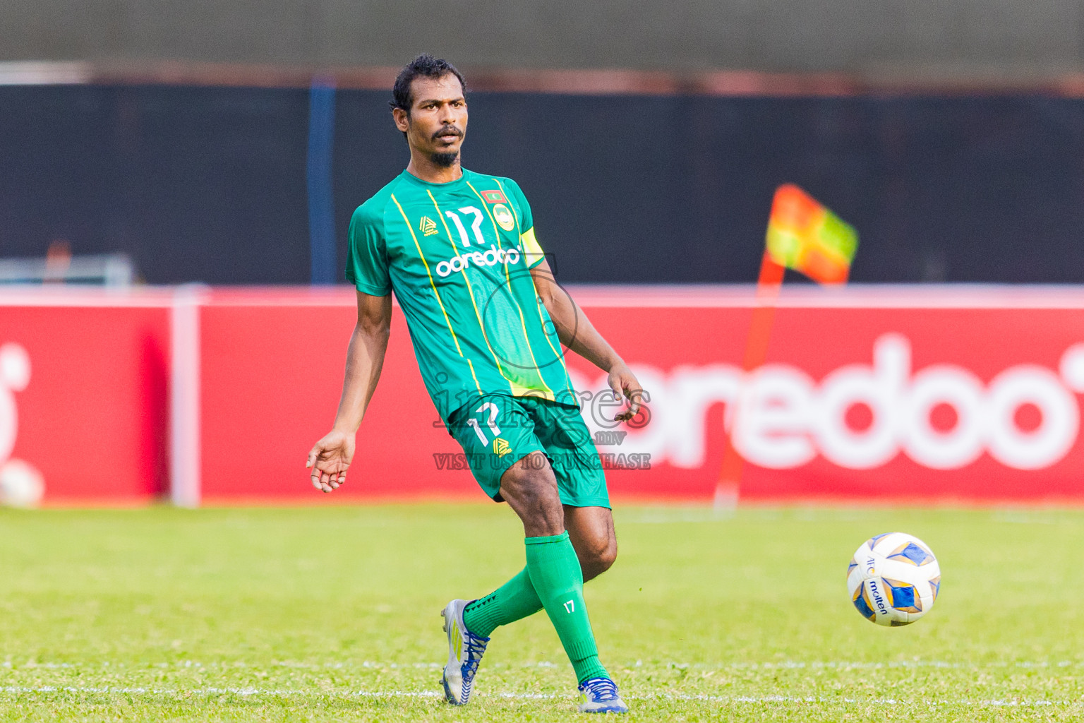 Maziya SC vs Al Arabi SC in AFC Challenge League 2025/26 Preliminary Stage was held at National Stadium in Male', Maldives on Tuesday, 12th August 2025. Photos: Areef Adam / images.mv