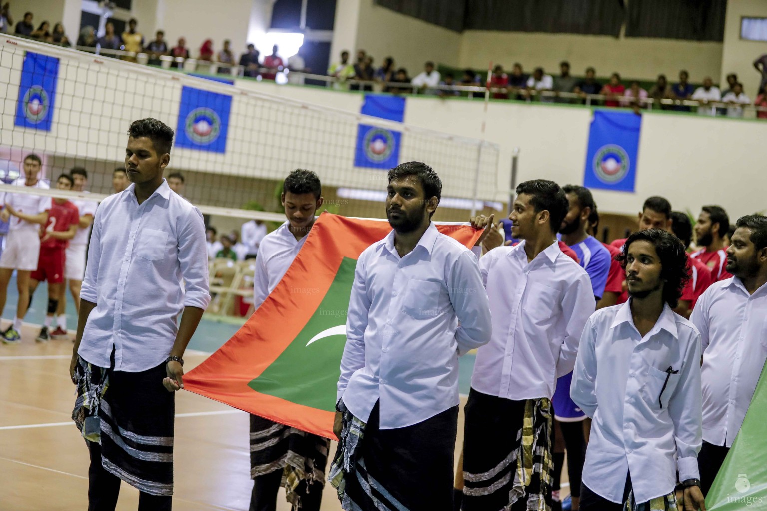 3rd Asian Central zone volleyball championship 2017 - MALDIVES vs KYRGYZSTAN  (Images.mv Photo: Mohamed Ahsan)
