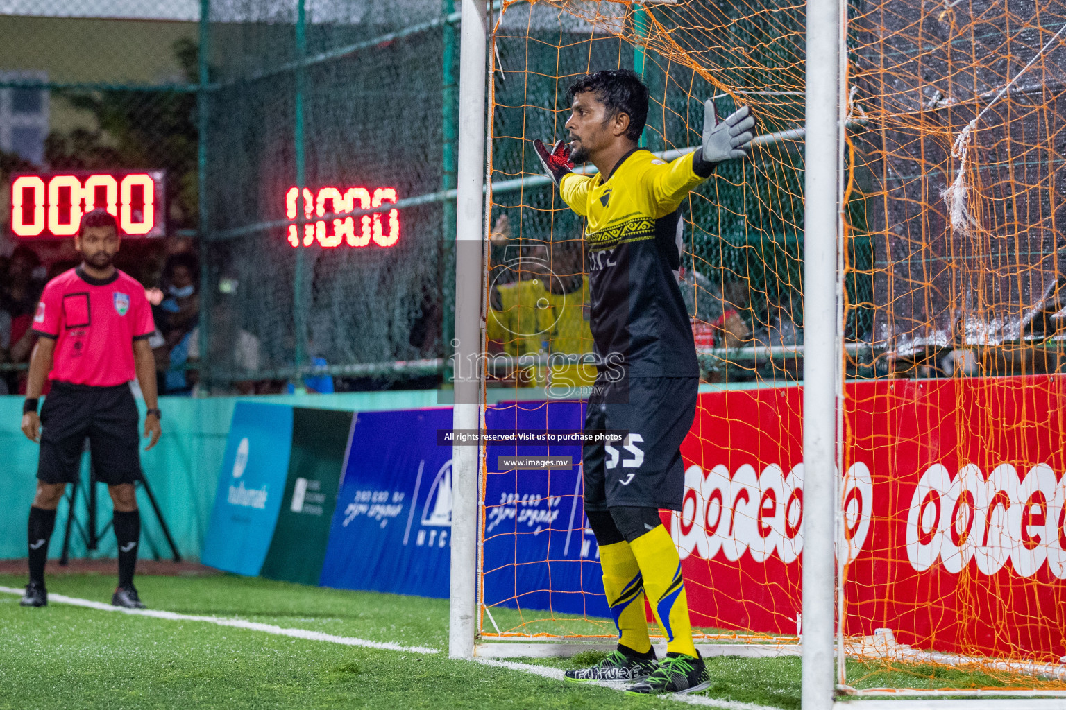 Club Maldives 2021 Round of 16 (Day 1) held at Hulhumale;, on 8th December 2021 Photos: Ismail Thoriq / images.mv