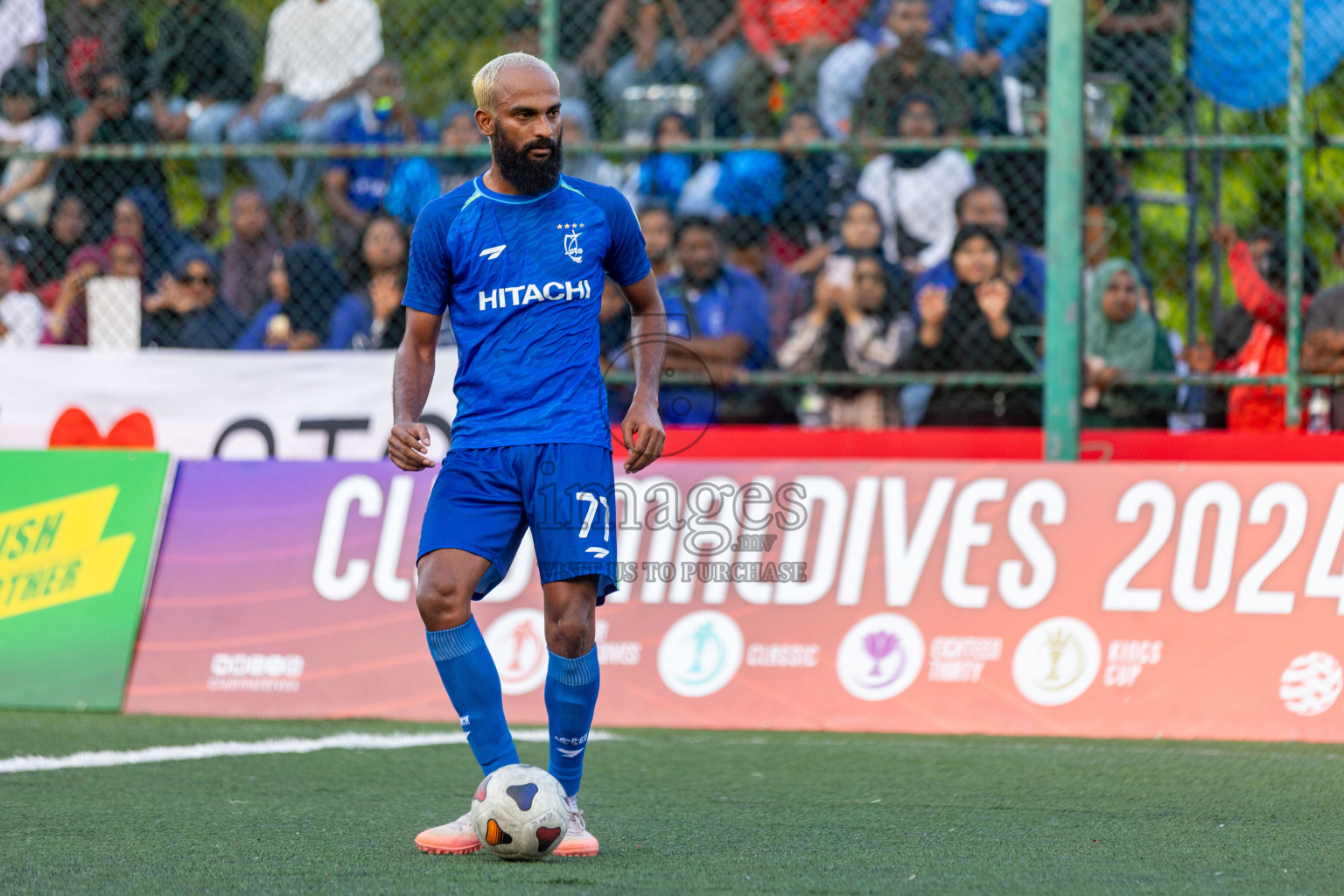 STO RC vs AVSEC RC in Club Maldives Cup 2024 held in Rehendi Futsal Ground, Hulhumale', Maldives on Saturday, 28th September 2024. 
Photos: Hassan Simah / images.mv