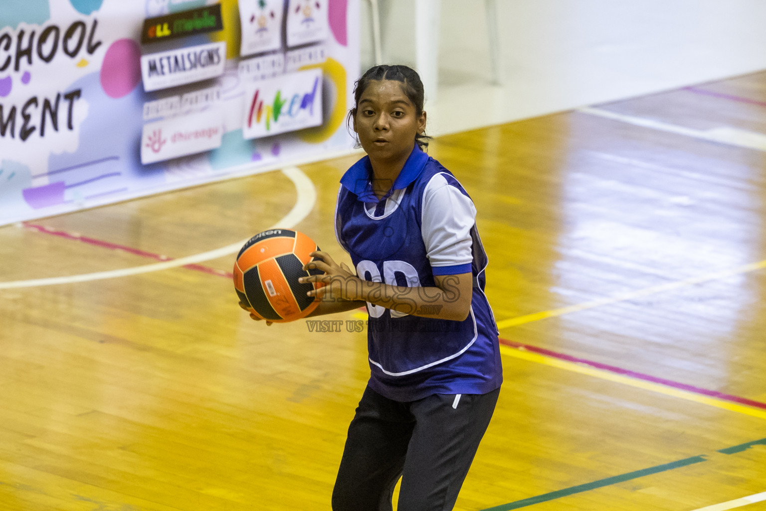 Day 8 of 25th Inter-School Netball Tournament was held in Social Center at Male', Maldives on Sunday, 18th August 2024.