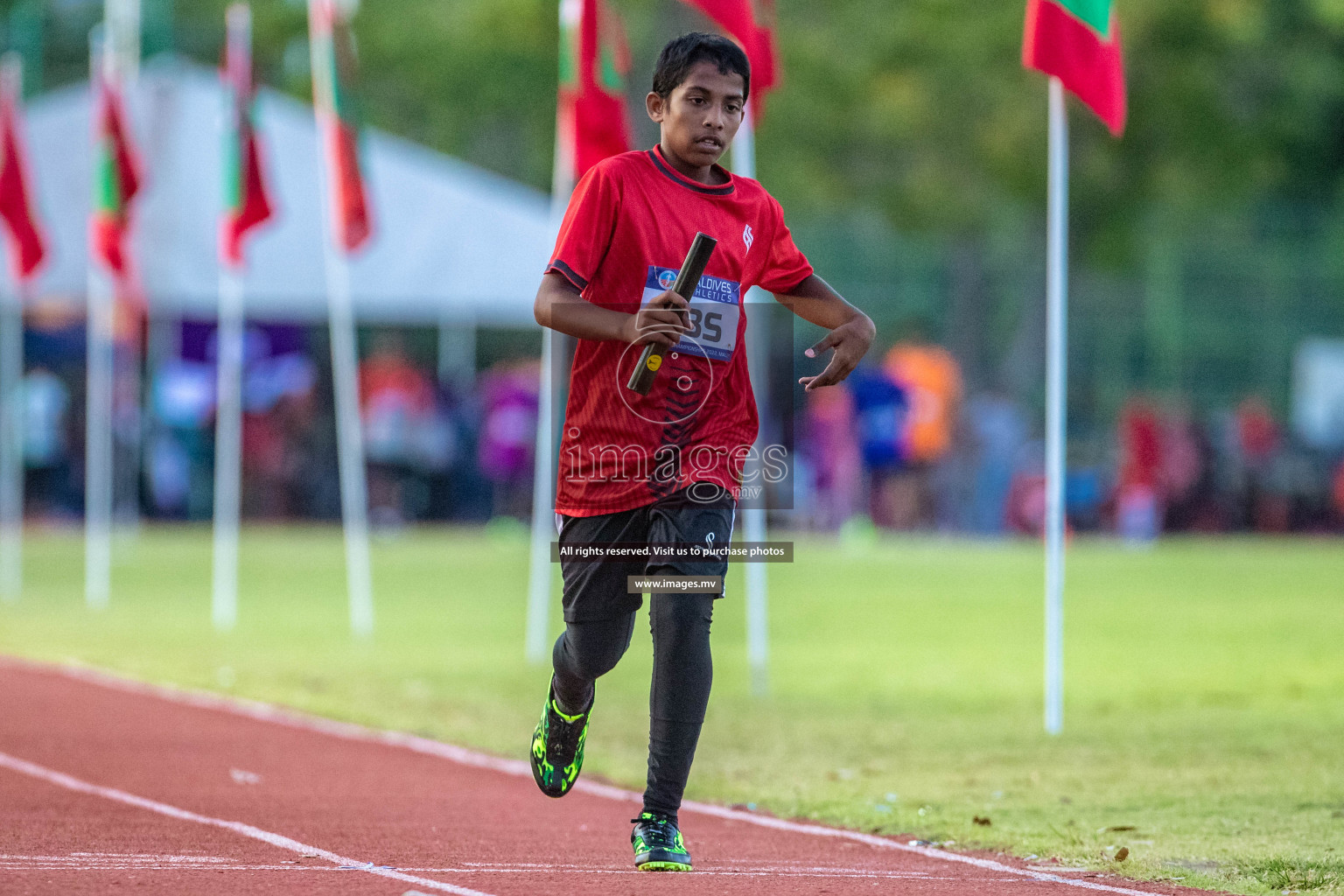 Day 3 of Inter-School Athletics Championship held in Male', Maldives on 25th May 2022. Photos by: Maanish / images.mv