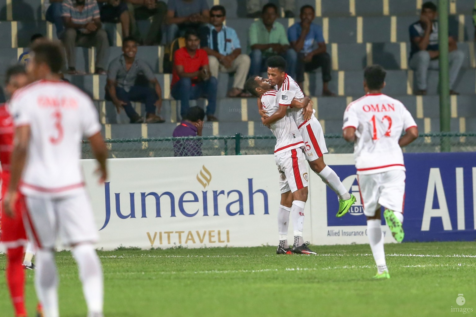 Asian Cup Qualifier between Maldives and Oman in National Stadium, on 10 October 2017 Male' Maldives. ( Images.mv Photo: Abdulla Abeedh )