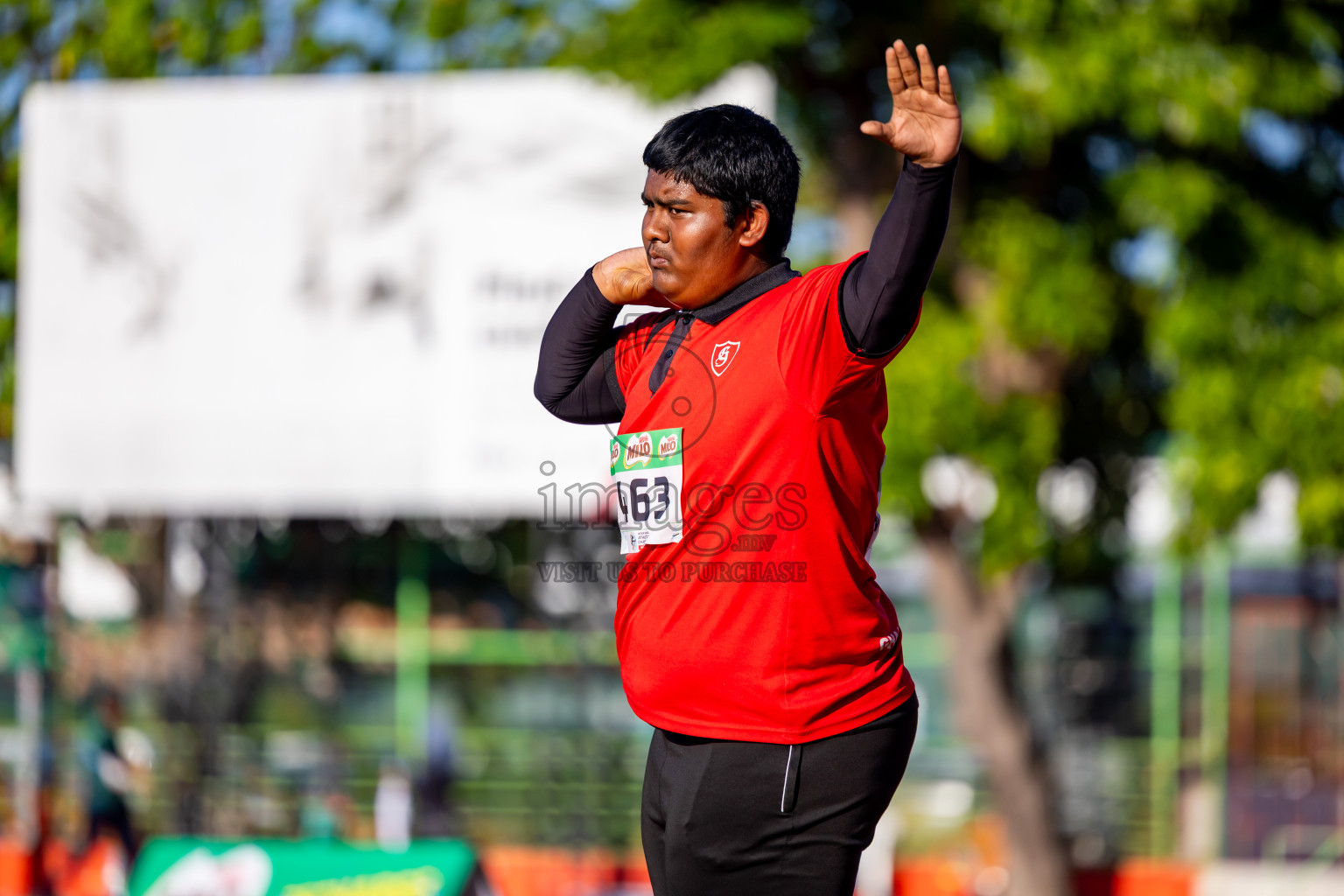 Day 1 of Inter-school Athletics Championship 2025 held in Ekuveni Synthetic Track, Male', Maldives on Monday, 06th October 2025. Photos by: Nausham Waheed / Images.mv