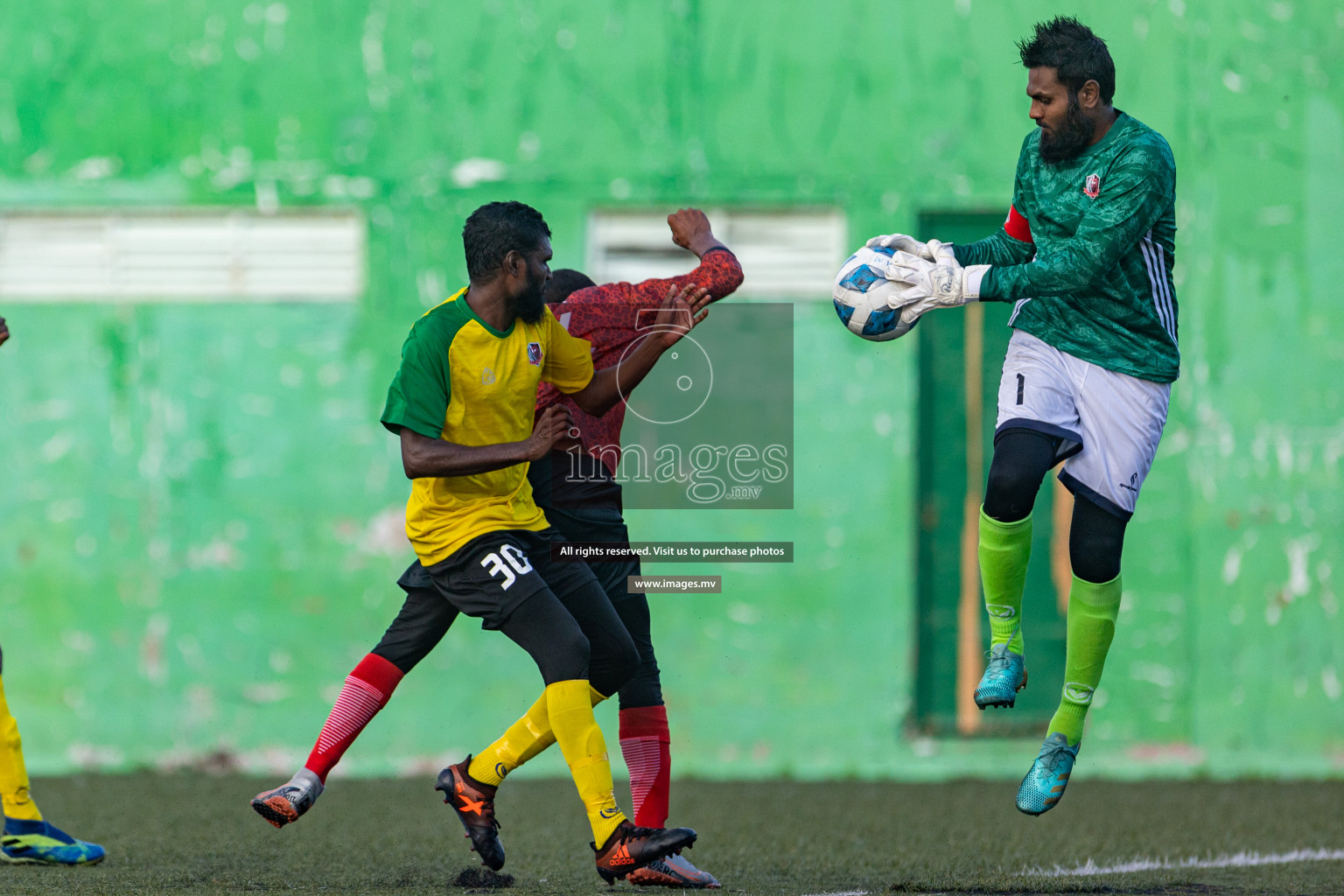 Little Town Sports vs  Lorenzo Sports Club in the 2nd Division 2022 on 16th July 2022, held in National Football Stadium, Male', Maldives Photos: Hassan Simah / Images.mv