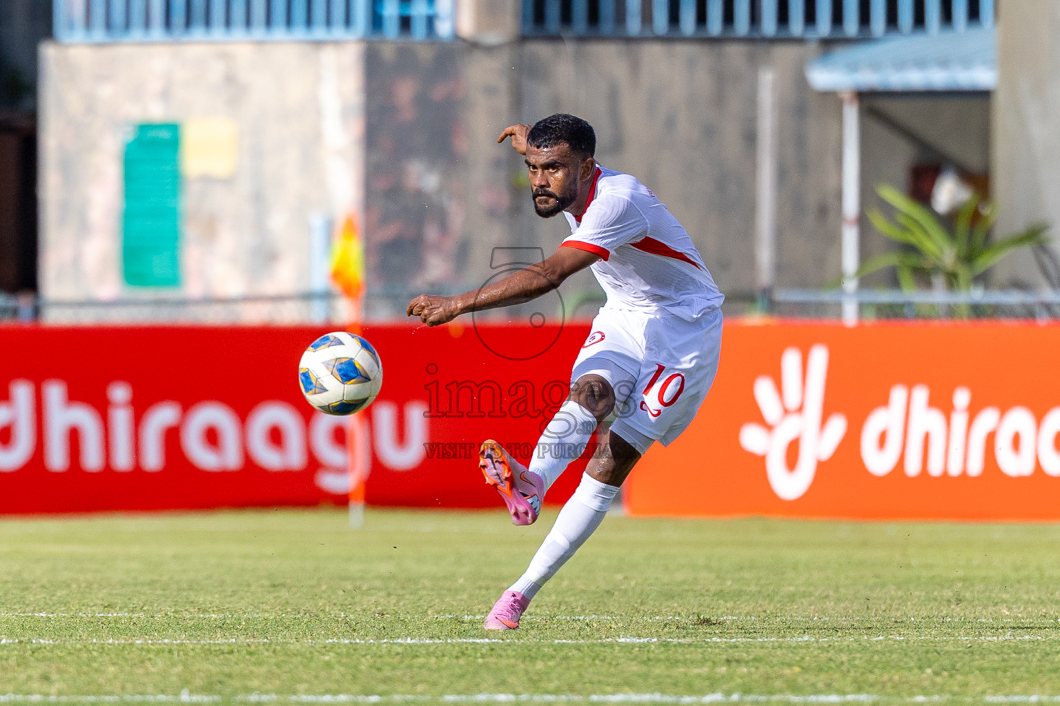 Club Eagles vs Buru Sports Club in Dhivehi Premier League 2025/26 held in National Football Stadium, Male', Maldives on Wednesday, 24th September 2025. Photos: Mohamed Mahfooz Moosa / Images.mv
