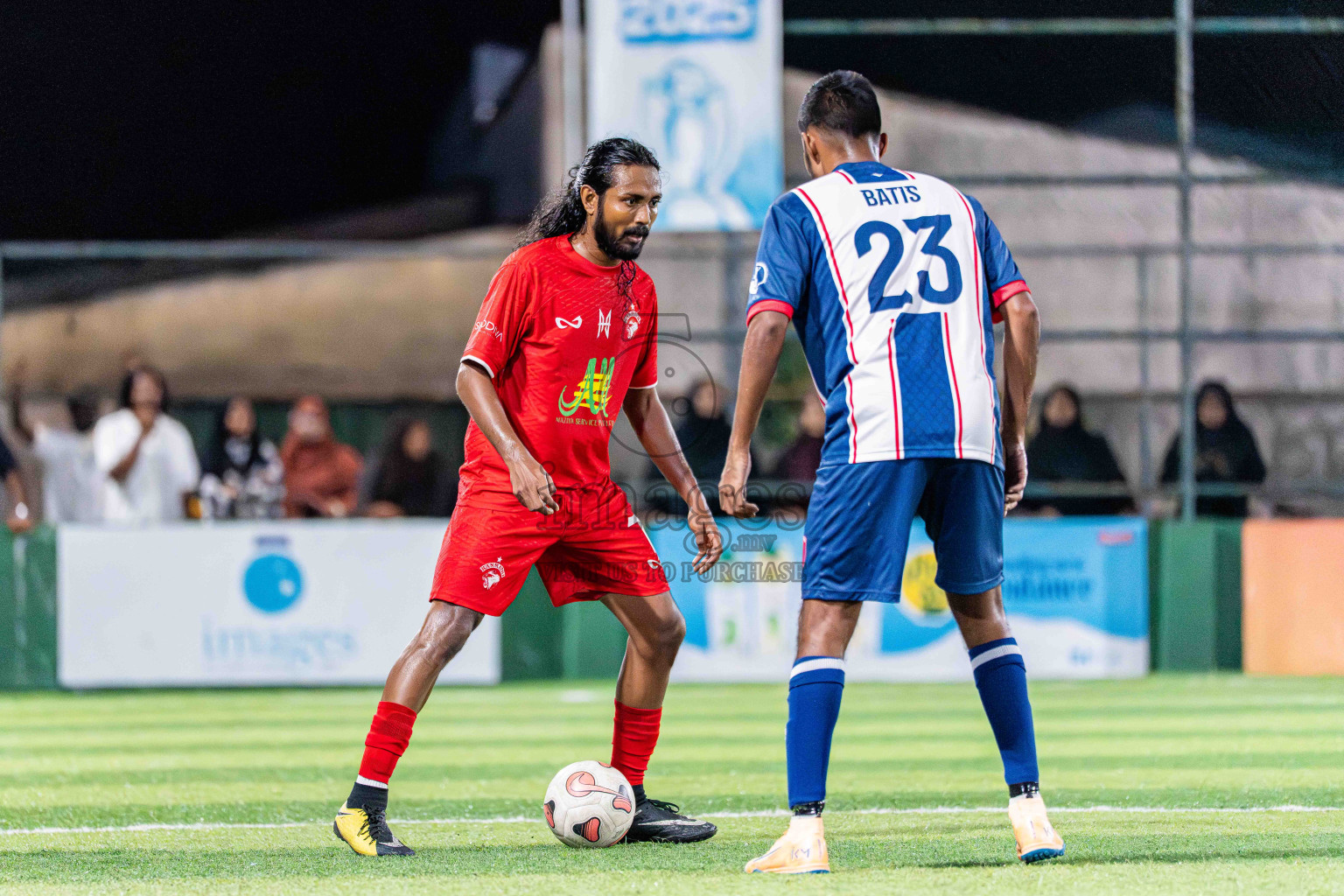 Kanmathi FC VS Maahinne United in Day 4 - Fonadhoo Youth Futsal Challenge 2025 held in Fonadhoo Futsal Stadium, L. Fonadhoo, Maldives on Wednesday, 29th October 2025 Photos: Arif Rasheed / images.mv