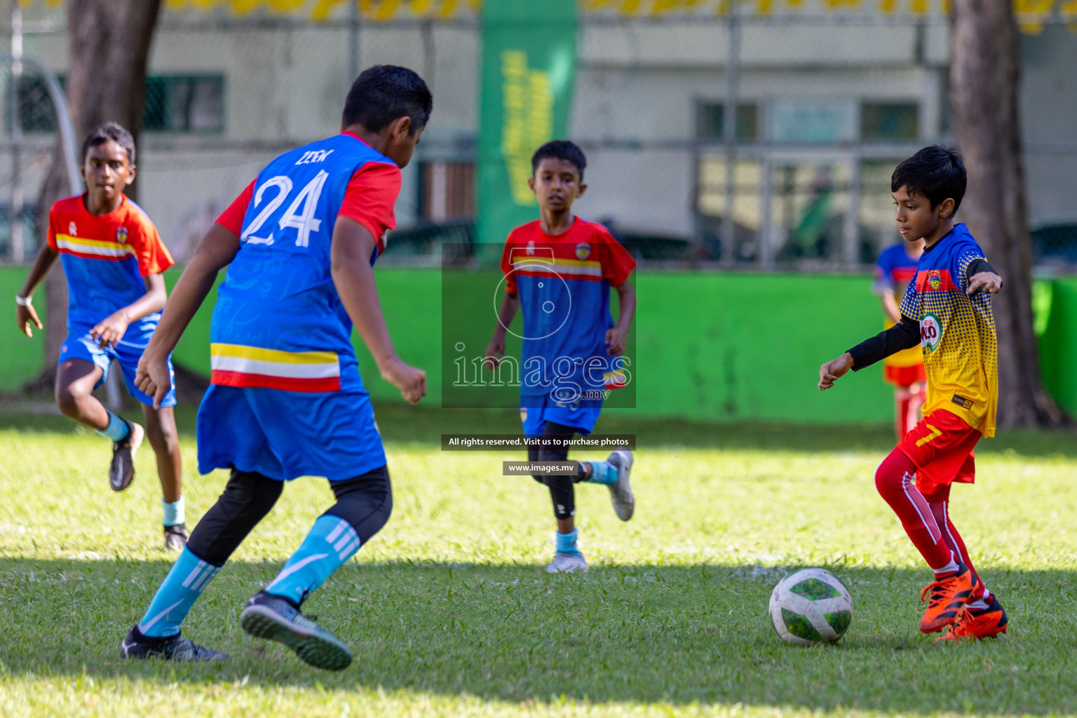 Day 1 of MILO Academy Championship 2023 (U12) was held in Henveiru Football Grounds, Male', Maldives, on Friday, 18th August 2023. 
Photos: Ismail Thoriq / images.mv