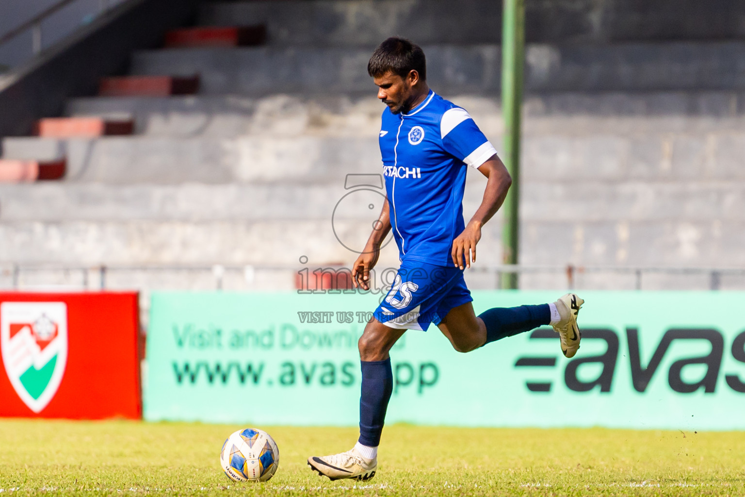Maziya SRC vs Newradiant Sports Club in the FAM League Cup 2025 held at National Football Stadium, Male', Maldives on Monday, 5th May 2025. Photos By: Nausham Waheed / images.mv