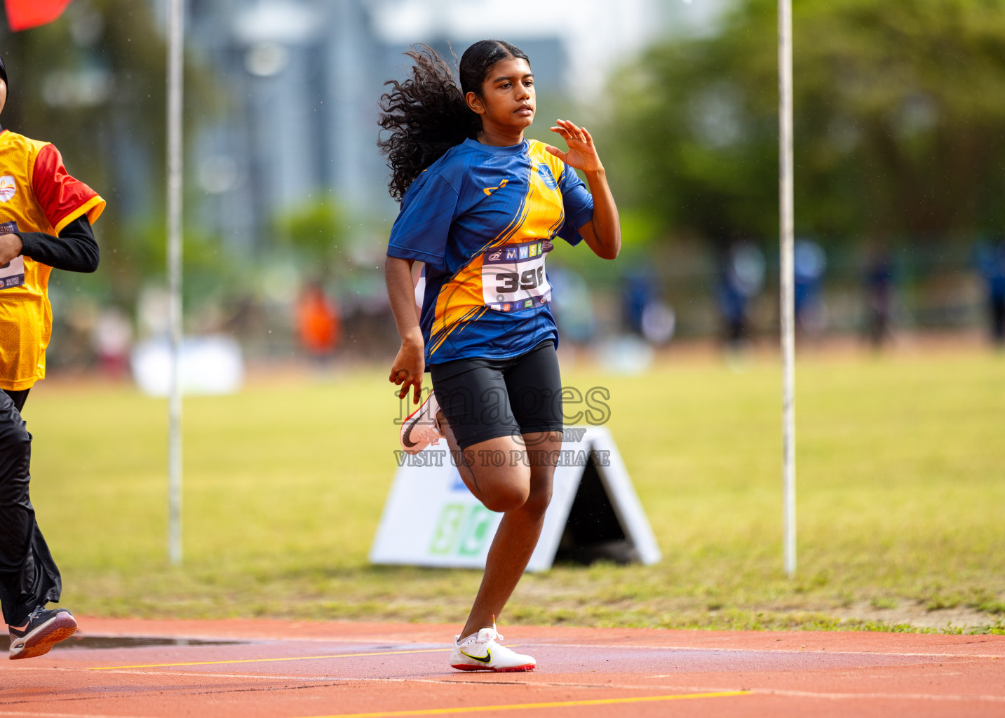 Day 1 of MWSC Interschool Athletics Championships 2024 held in Hulhumale Running Track, Hulhumale, Maldives on Saturday, 9th November 2024. 
Photos by: Ismail Thoriq / images.mv