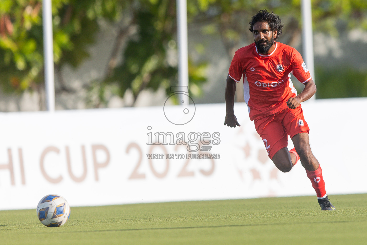 CC Sports Club VS Aajeelakah Eydhafushi FA in Day 6 of Eydhafushi Cup 2025 held in Eydhafushi Football Stadium at B. Eydhafushi, Maldives on Wednesday, 10th September 2025. Photos: Arif Rasheed / images.mv