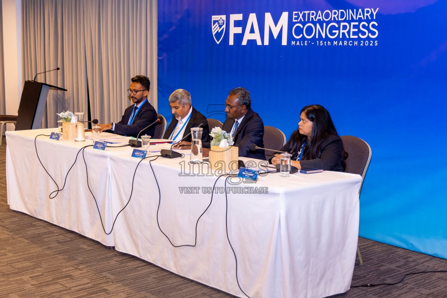 FAM Extraordinary Congress 2025 was held on Saturday, 15th March 2025, in Male', Maldives Photos: Nausham Waheed / images.mv
