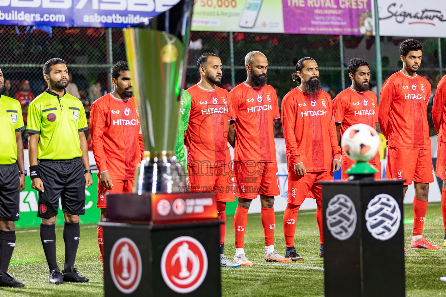 RRC vs STO RC in the Finals of Club Maldives Cup 2025 was held in Rehendhi Futsal Ground, Hulhumale', Maldives on Saturday, 25th October 2025. 
Photos: Hassan Simah / images.mv