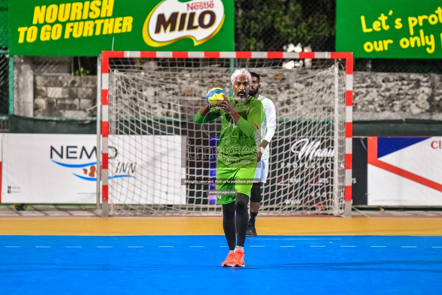 Day 18 of Milo 6th Inter Office Handball Tournament 2022 - Photos by Nausham Waheed