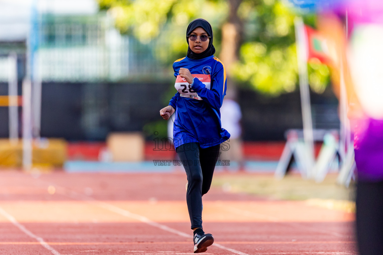 Day 1 of Inter-school Athletics Championship 2025 held in Ekuveni Synthetic Track, Male', Maldives on Monday, 06th October 2025. Photos by: Nausham Waheed / Images.mv