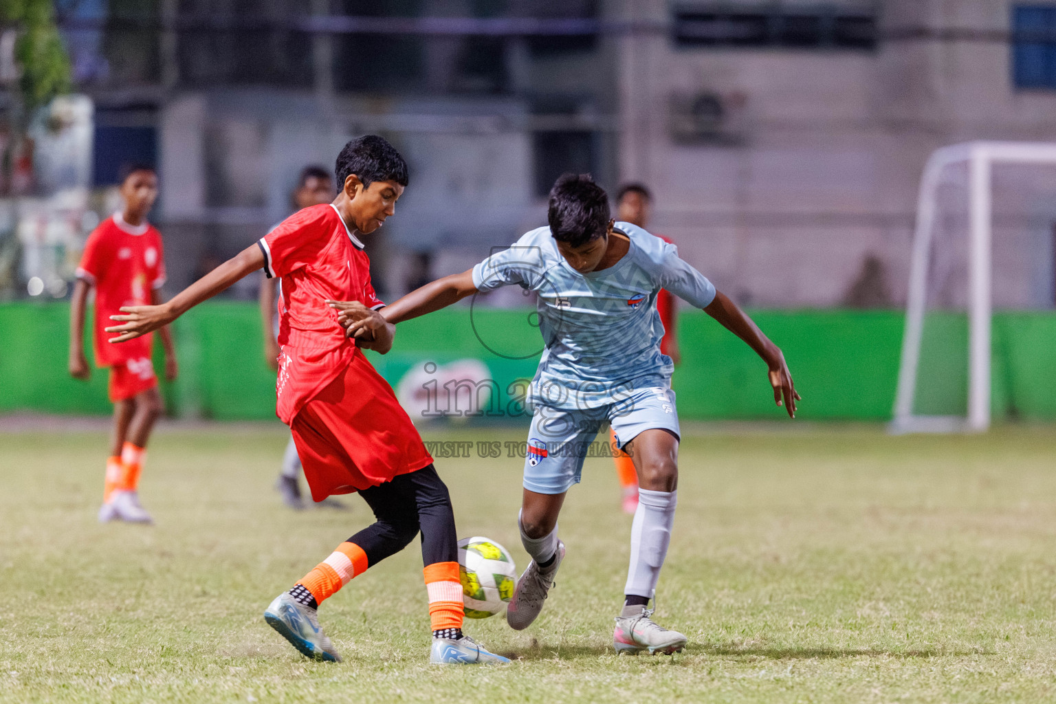 Day 4 of MILO Academy Championship 2025 (U14) was held on Sunday, 2nd November 2025 at Henveiru Football Grounds, Male', Maldives . 
Photos: Hassan Simah / images.mv
