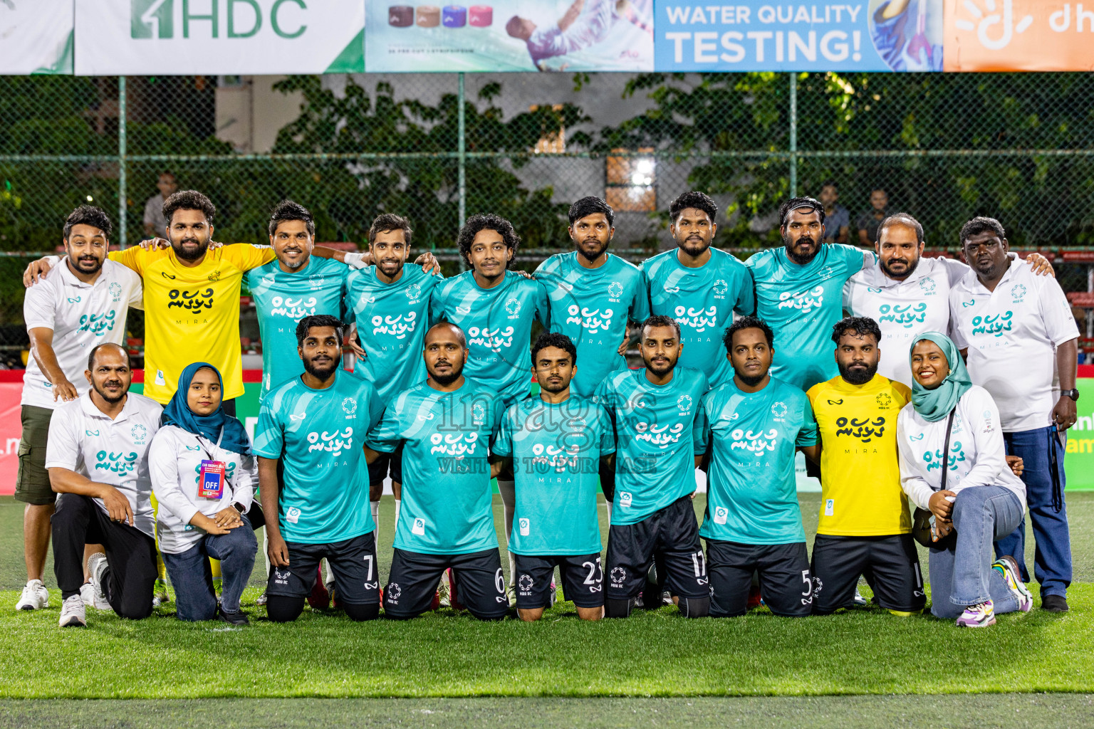 MIRA RC VS CLUB CVC in Club Maldives Classic 2024 held in Rehendi Futsal Ground, Hulhumale', Maldives on Sunday, 8th September 2024. 
Photos: Hassan Simah / images.mv