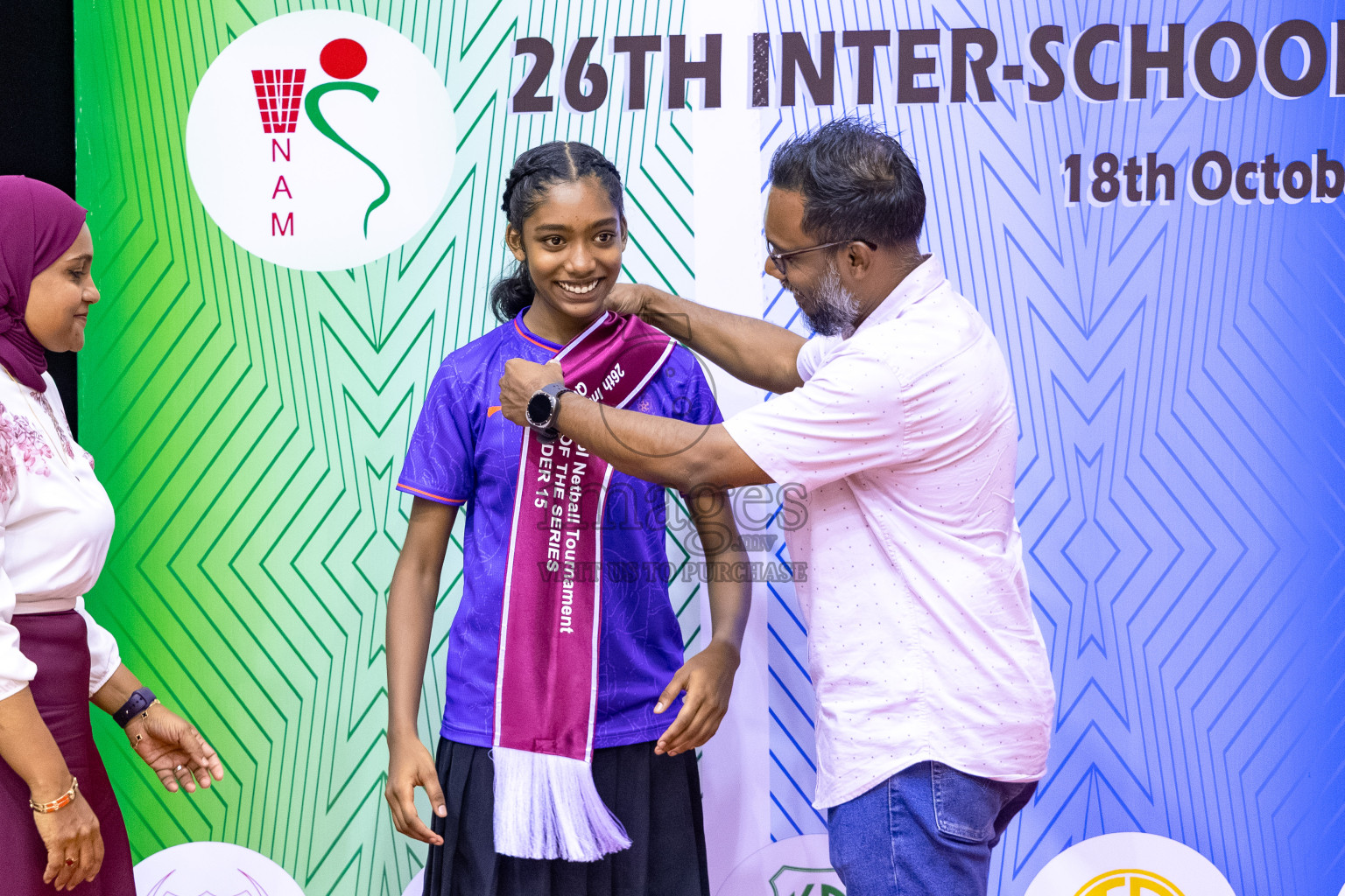 Finals of 26th Inter-School Netball Tournament 2025 was held in Social Center Indoor Hall on Saturday, 8th November 2025. Photos: Mohamed Mahfooz Moosa / images.mv