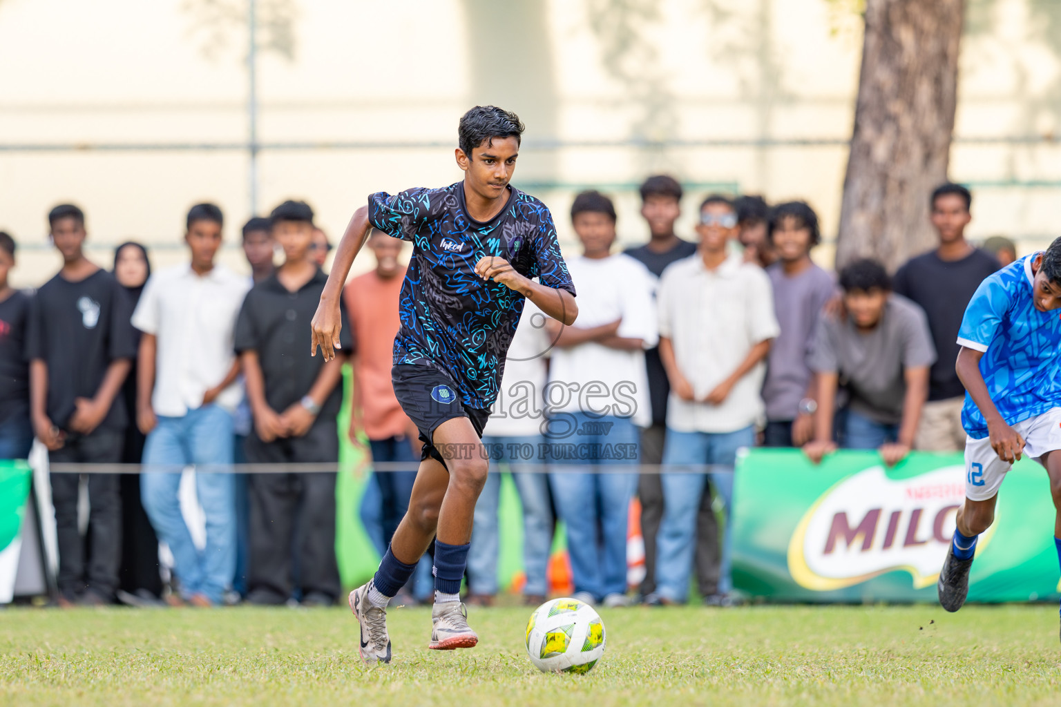 Day 4 of MILO Academy Championship 2024 (U-14) was held in Henveyru Stadium, Male', Maldives on Sunday, 3rd November 2024. Photos: Ismail Thoriq / Images.mv