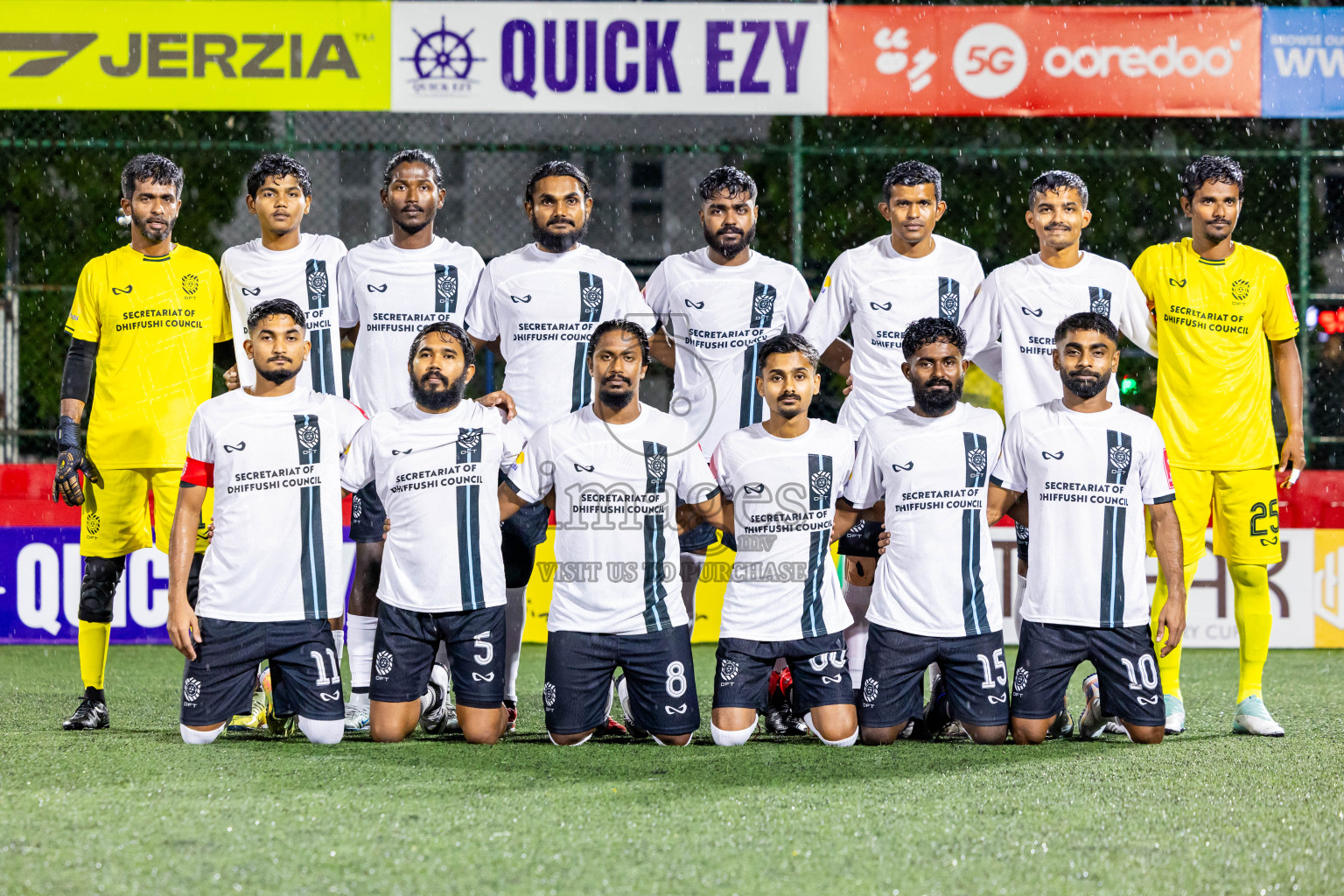 K Himmafushi vs K Dhiffushi in Day 10 of Golden Futsal Challenge 2025 was held on Tuesday, 14th January 2025, in Hulhumale', Maldives Photos: Nausham Waheed / images.mv