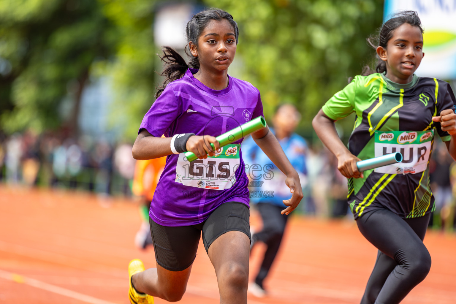 Day 6 of Inter-school Athletics Championship 2025 held in Ekuveni Synthetic Track, Male', Maldives on Sunday, 12th October 2025. Photos by: Ismail Thoriq / Images.mv