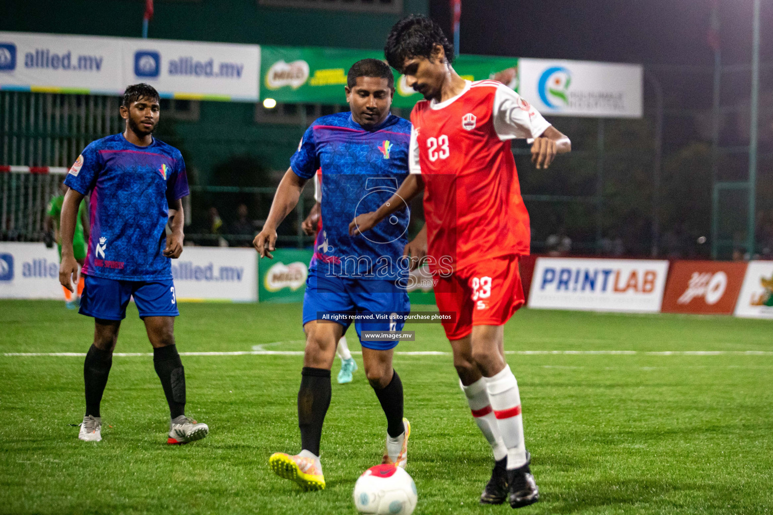 Club MYS vs Club Aasandha in Club Maldives Cup 2022 was held in Hulhumale', Maldives on Monday, 10th October 2022. Photos: Hassan Simah/ images.mv