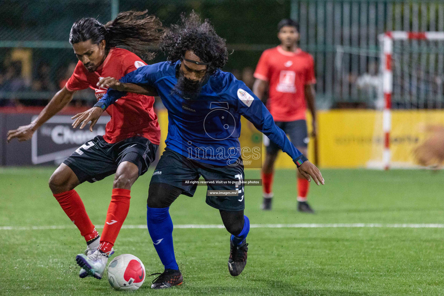 Team Fenaka vs United BML in Club Maldives Cup 2022 was held in Hulhumale', Maldives on Sunday, 9th October 2022. Photos: Ismail Thoriq / images.mv