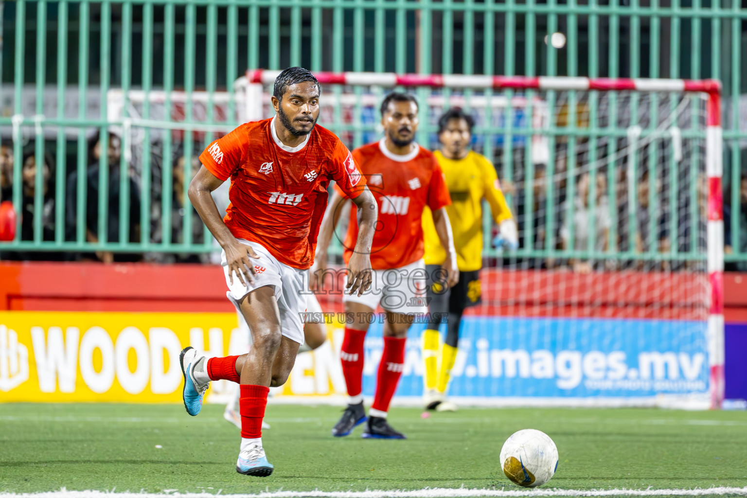 K Maafushi vs K Kaashidhoo in Kaafu Atoll Finals Day 27 of Golden Futsal Challenge 2025 was held on Friday , 31st January 2025, in Hulhumale', Maldives. Photos: Ismail Thoriq / images.mv