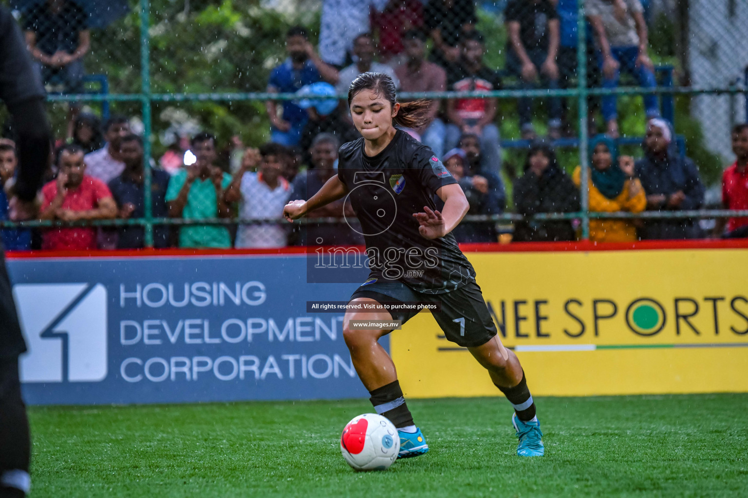 DSC vs Club MYS in Eighteen Thirty Women's Futsal Fiesta 2022 was held in Hulhumale', Maldives on Friday, 14th October 2022. Photos: Nausham Waheed / images.mv