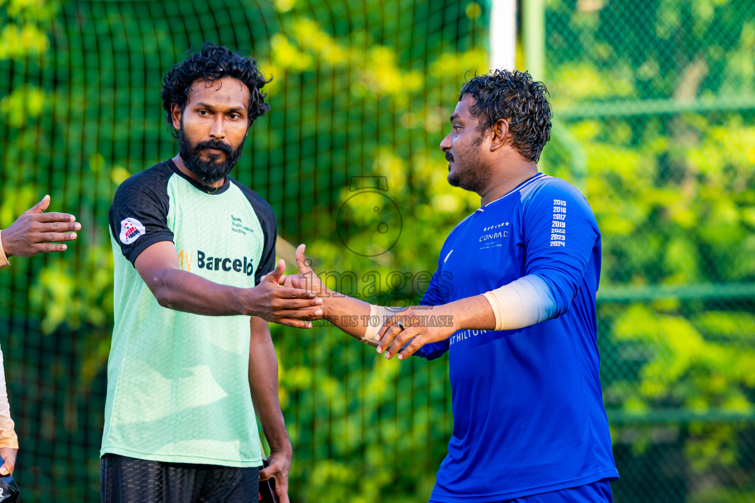 Barcelo vs Conrad in the Final of Resort League 2025 (Ari Zone) was held on Sunday, 28th June 2025 in Conrad Maldives Rangali Island, Alif Dhaalu Atoll, Maldives. Photos: Nausham Waheed / images.mv