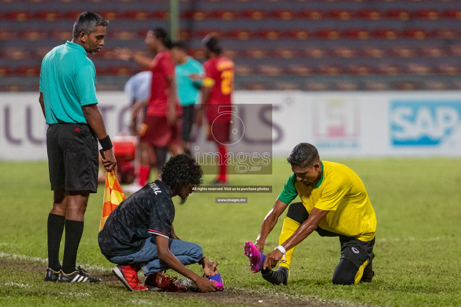 Victory SC vs Lorenzo SC in the 2nd Division 2022 on 19th July 2022, held in National Football Stadium, Male', Maldives Photos: Ismail Thoriq / Images.mv