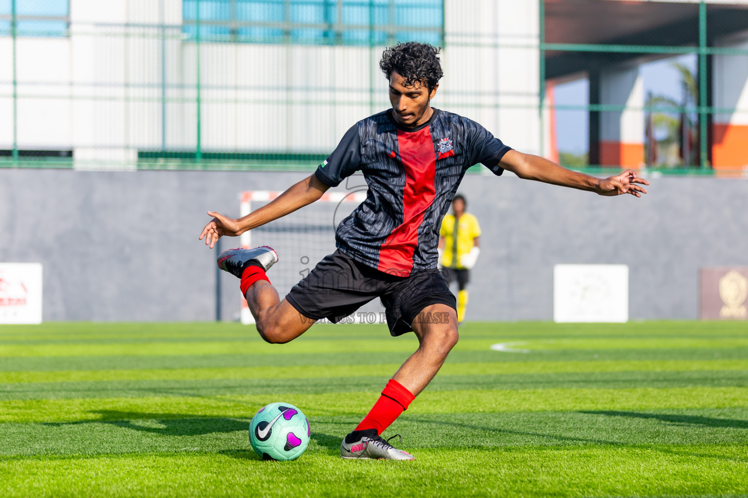 BOWS vs UNF in Day 2 of BG Futsal Challenge 2024 was held on Wednesday, 13th March 2024, in Male', Maldives Photos: Nausham Waheed / images.mv