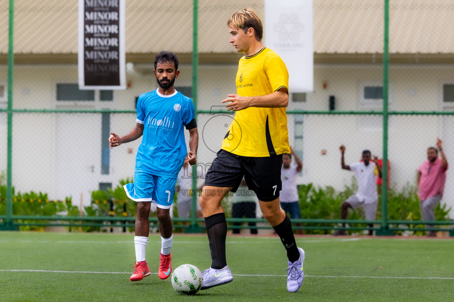 Finolhu vs Four Seasons in Semi Finals of Resort League 2025 (Baa Zone) was held on Wednesday, 16th July 2025 in Avani+ Fares Maldives Resort, Baa Atoll, Maldives. Photos: Nausham Waheed  / images.mv